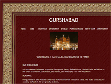 Tablet Screenshot of gurshabad.com